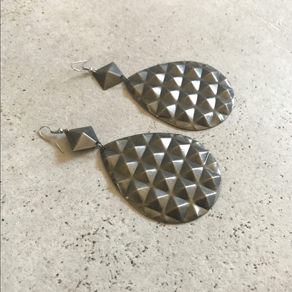 Gunmetal Earrings